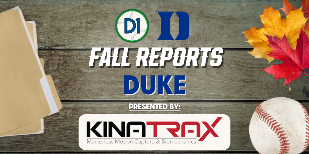 2024 Fall Report: Duke • D1Baseball