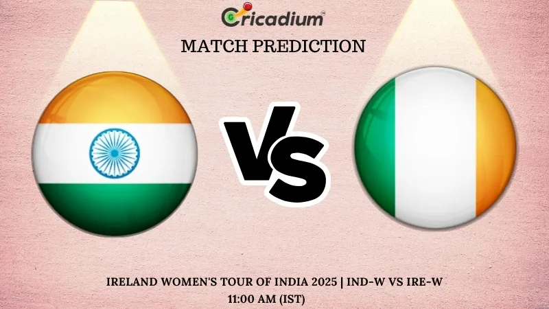 Ireland Women's tour of India 2025 1st ODI IND-W vs IRE-W Match Prediction