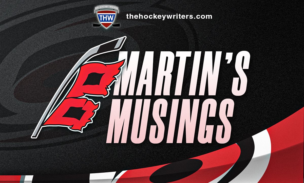 Martin's Musings: Hurricanes Milestones, Jordan Staal Hot Week & Eric Staal Jersey Retirement - The Hockey Writers - Carolina Hurricanes