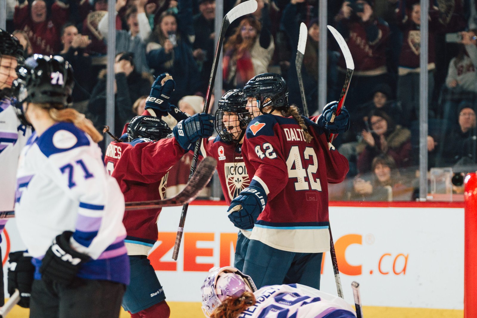 Montreal Victoire Defeat Minnesota Frost 4-2 - The Hockey Writers - PWHL