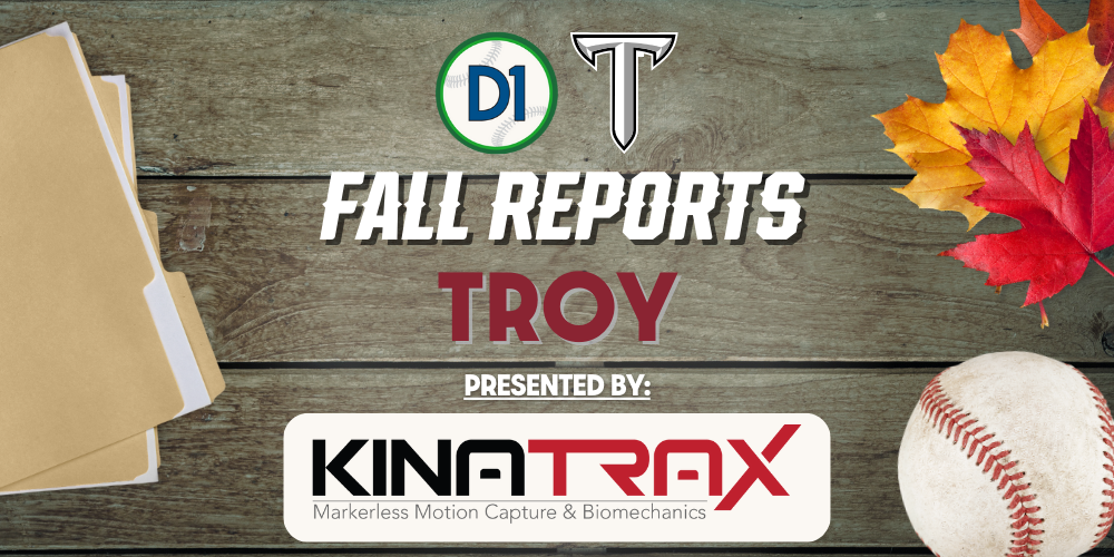 2024 Fall Report: Troy • D1Baseball