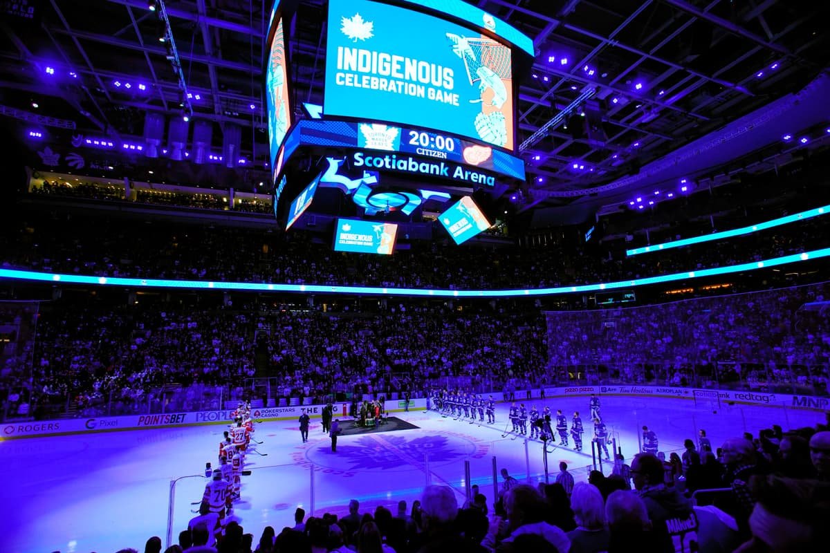 Maple Leafs unveil new logo for Indigenous Celebration Game on Saturday