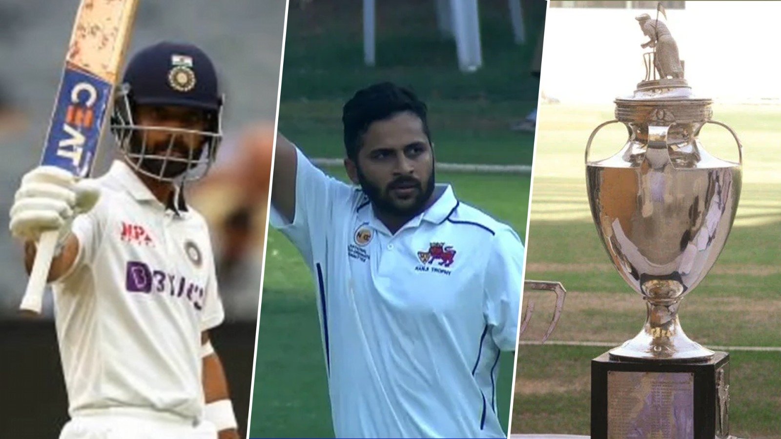 Bizarre incident happened in Ranji trophy involving Rahane and Shardul Thakur