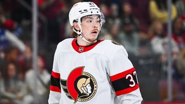 'Everything tonight was for her': Sens rookie Donovan Sebrango pays tribute to mom after NHL debut