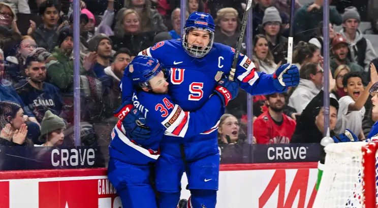 United States moving on to 2025 World Junior Championship title game after 4-1 win over Czechia in Saturday night semifinal - College Hockey