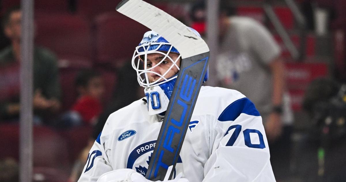 Akhtyamov’s emergence bolsters Leafs’ goaltending depth