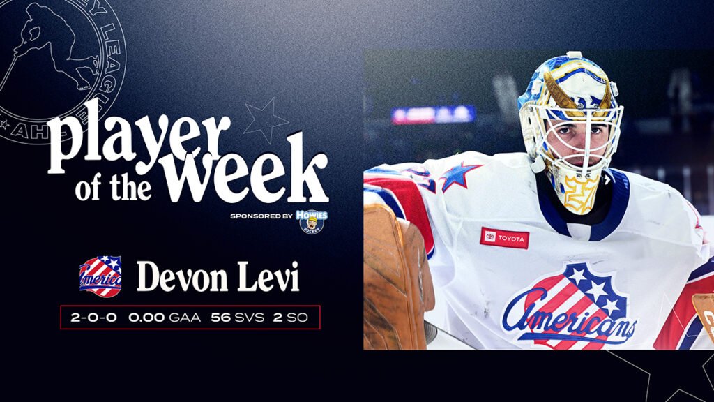 Americans’ Levi named AHL Player of the Week | TheAHL.com