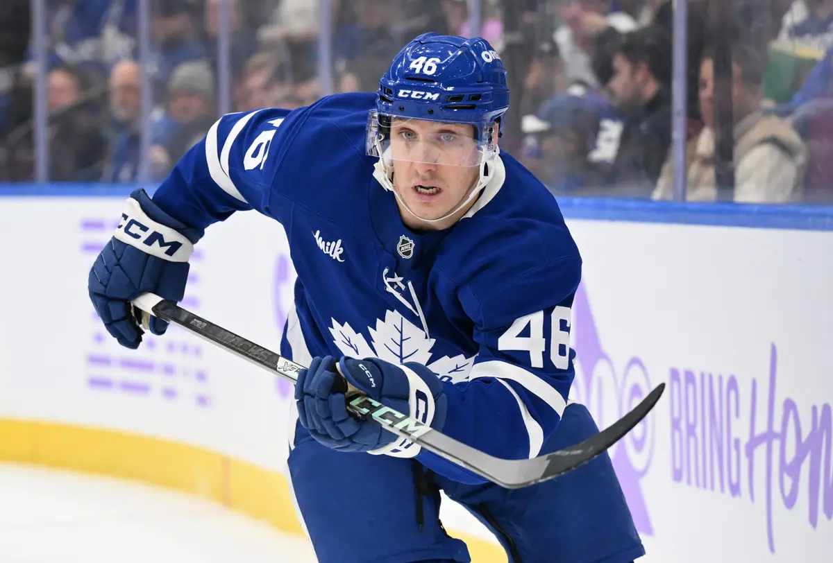 Maple Leafs’ Alex Steeves scores 1st career NHL goal vs. Hurricanes