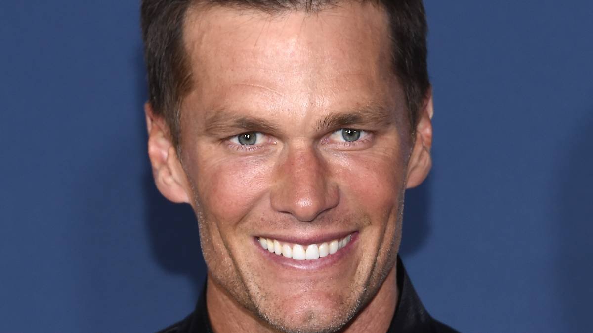 Former NFL American football player Tom Brady