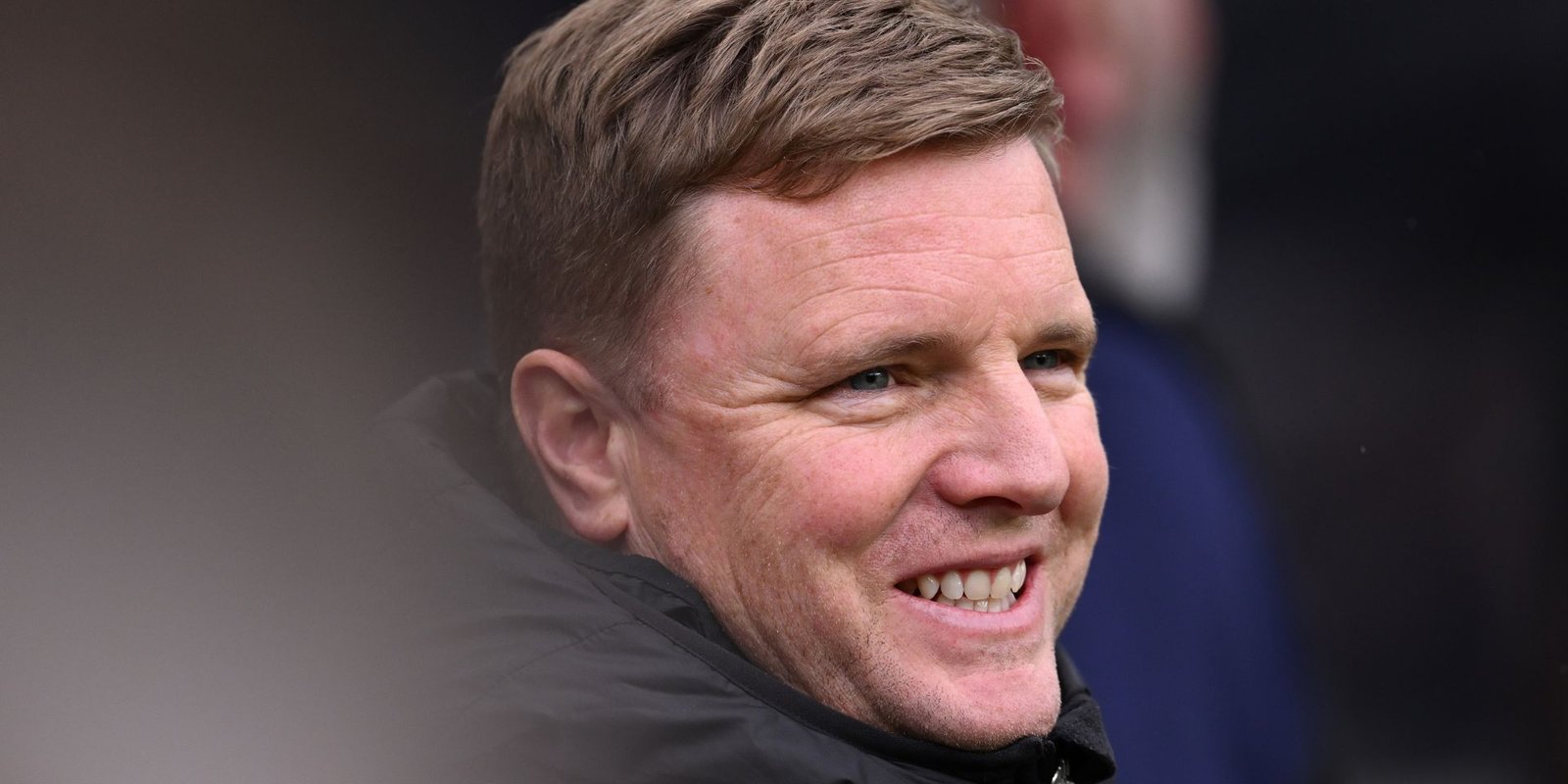 Eddie Howe watches Newcastle in action