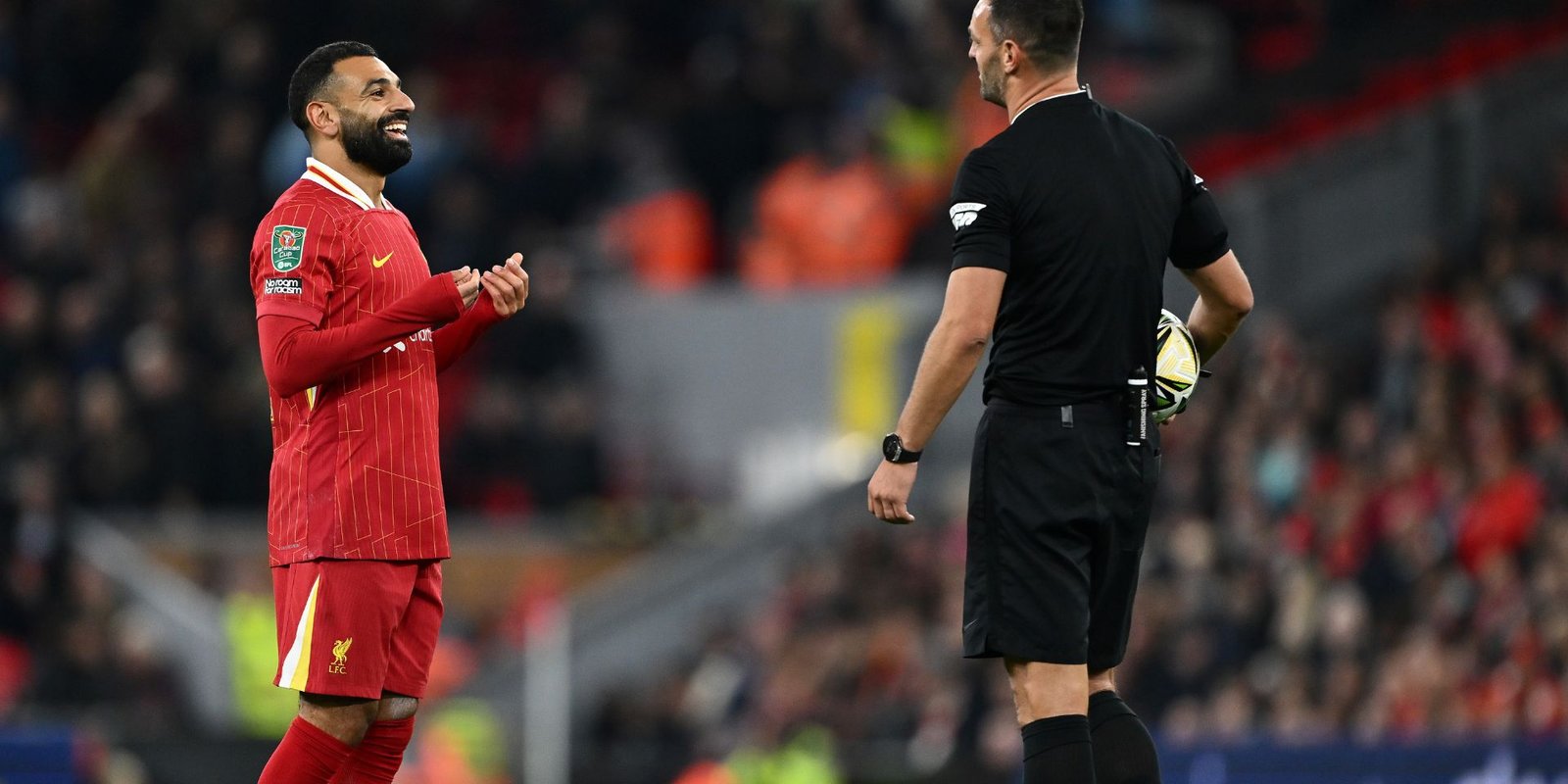 Salah and Slot will be gutted as Brooks confirmed Carabo Cup final ref