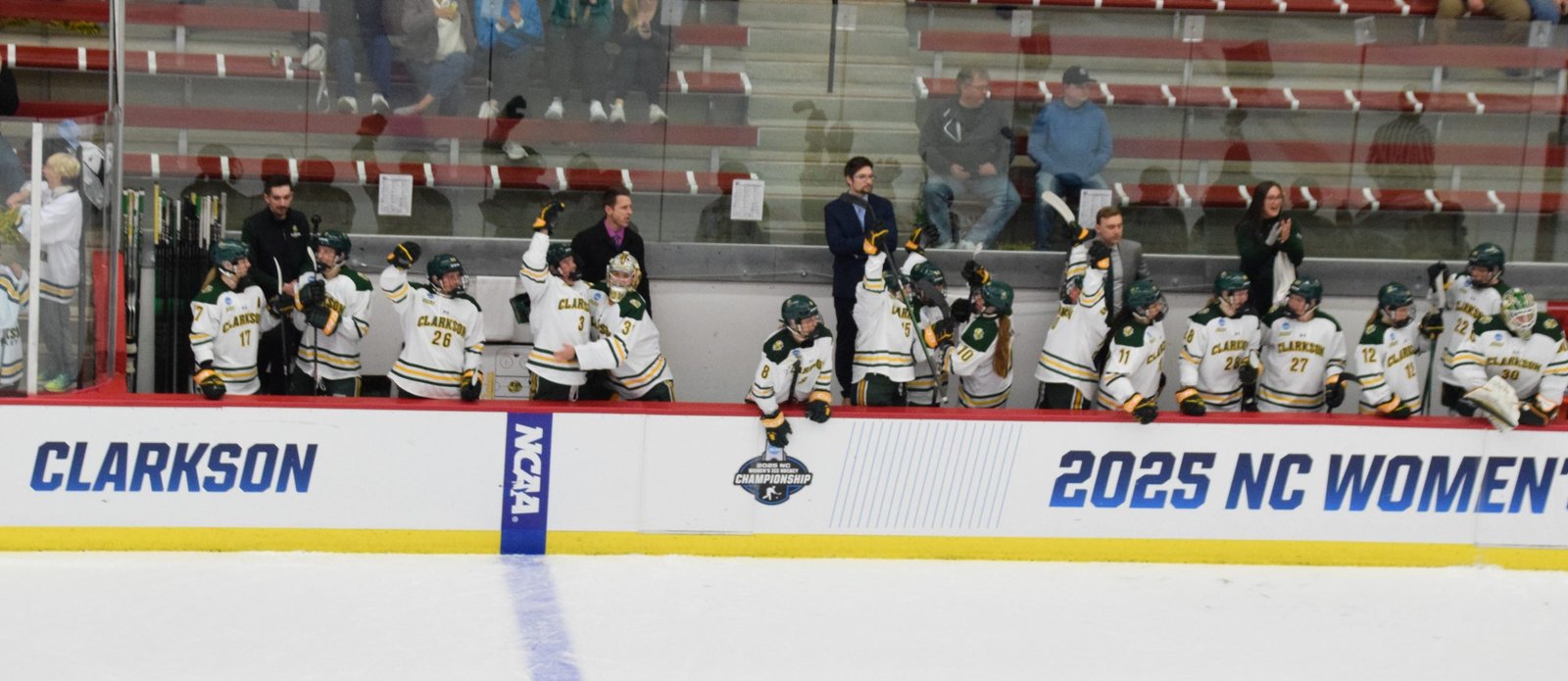 Women’s Division I College Hockey: No. 9 Clarkson advances to third straight NCAA quarterfinal with 3-1 win over No. 11 Boston University - College Hockey