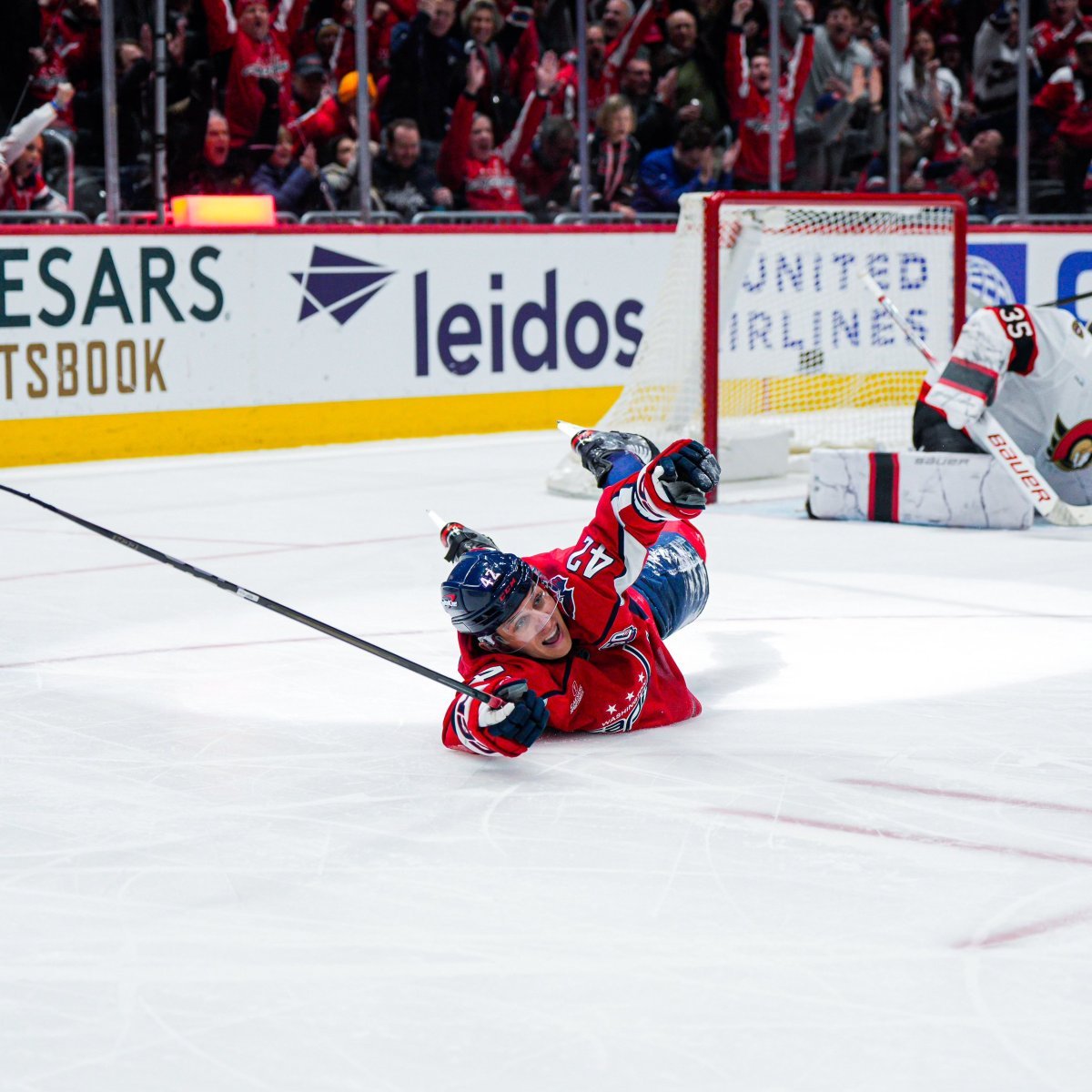 Washington Capitals Snap Three-Game Losing-Streak, Overtake Ottawa Senators In 5-4 Shootout Win Despite Blowing 3-0 Lead; Pierre-Luc Dubois Records Three Points, Sets Career-High With 37th Assist