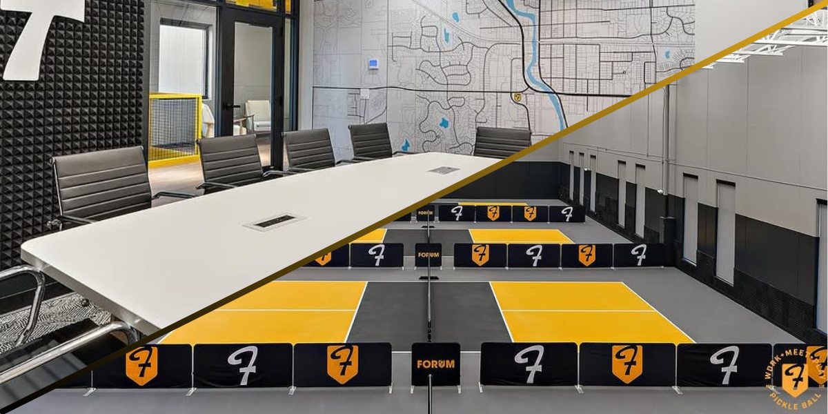 This Pickleball-Office Will Have You Clamoring for Overtime