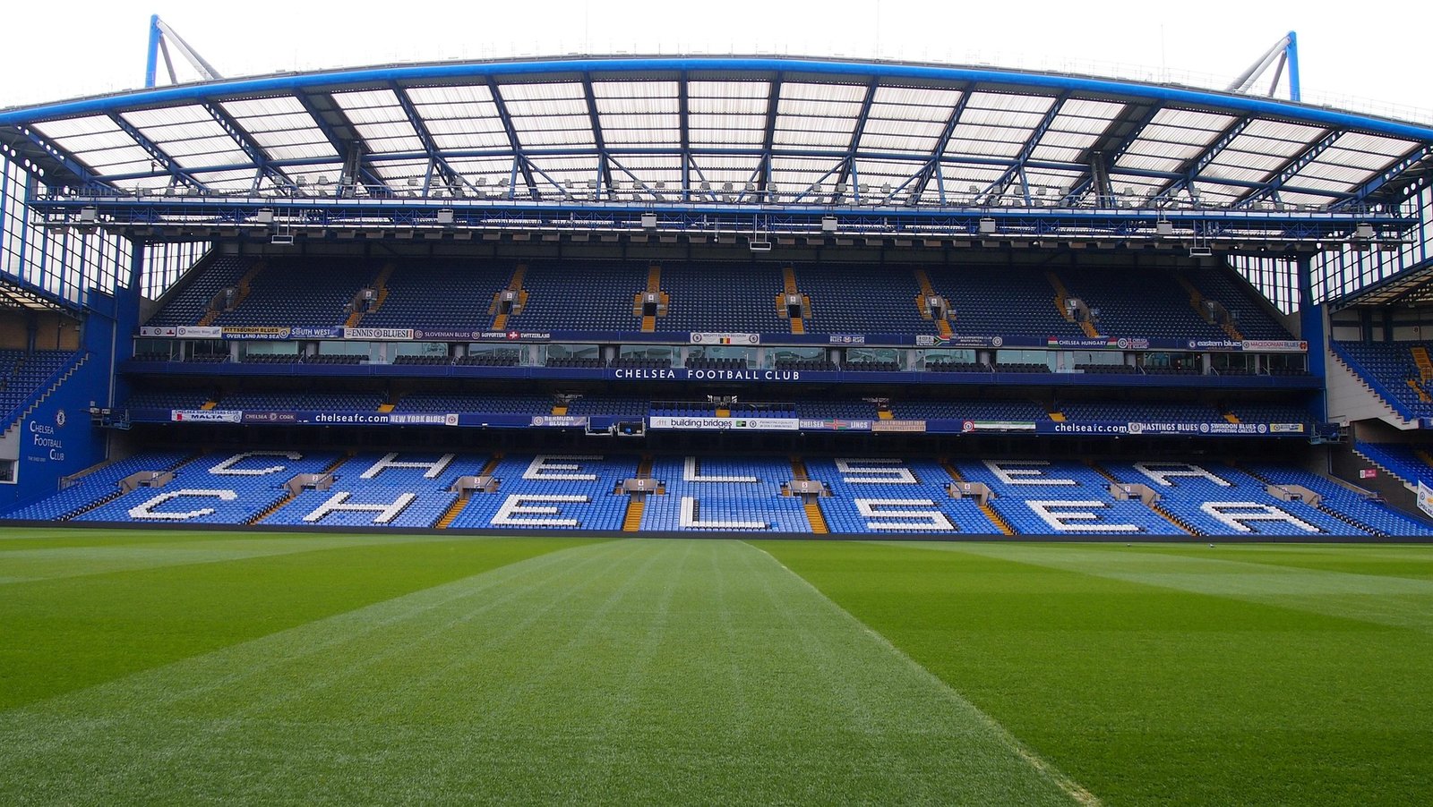 Stamford Bridge Generic Sideline View.