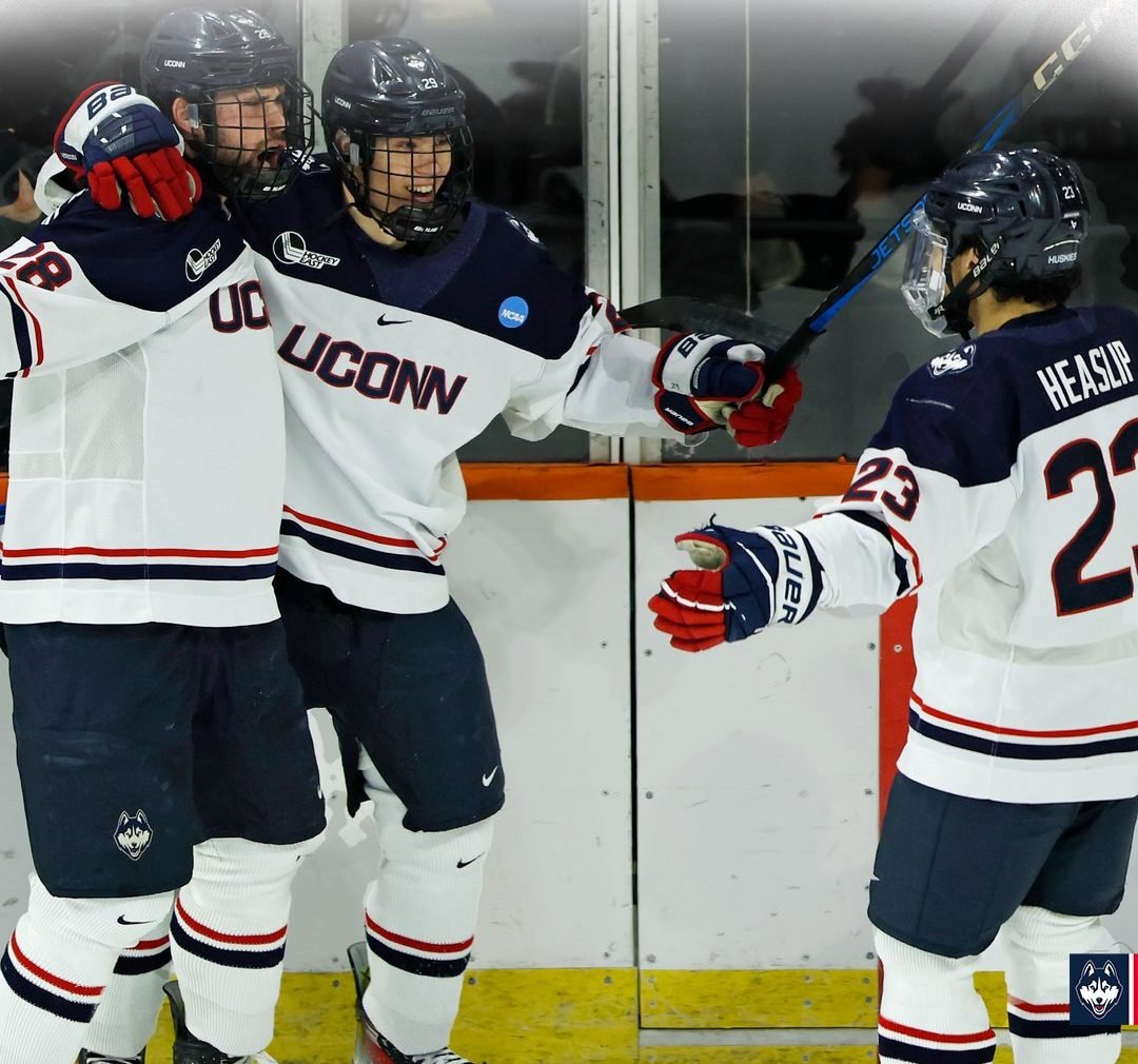 ALLENTOWN REGION: UConn makes most of first NCAA Tournament appearance, knocks off Nutmeg State rival Quinnipiac, 4-1, to advance - College Hockey