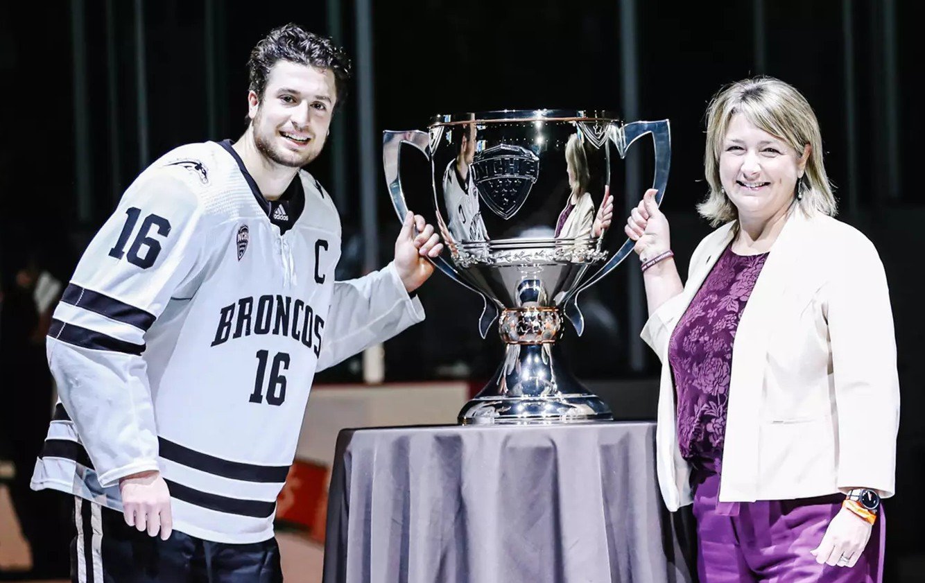 This Week in NCHC Hockey: Claiming its first Penrose Cup, Western Michigan finding success heading to playoffs with 'a consistency of play and competitiveness of our players' - College Hockey