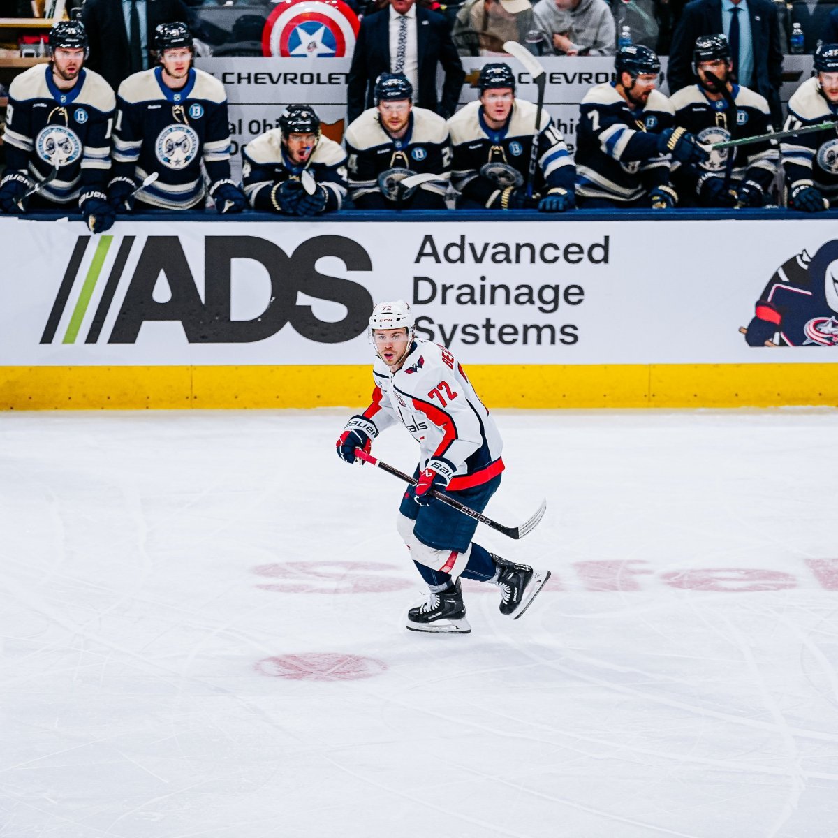 Columbus Blue Jackets Roll Washington Capitals, 7-0, Stay Alive In Eastern Conference Wild Card Race