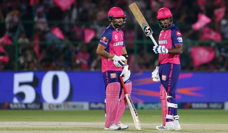 Riyan Parag and Sanju Samson for Rajasthan Royals