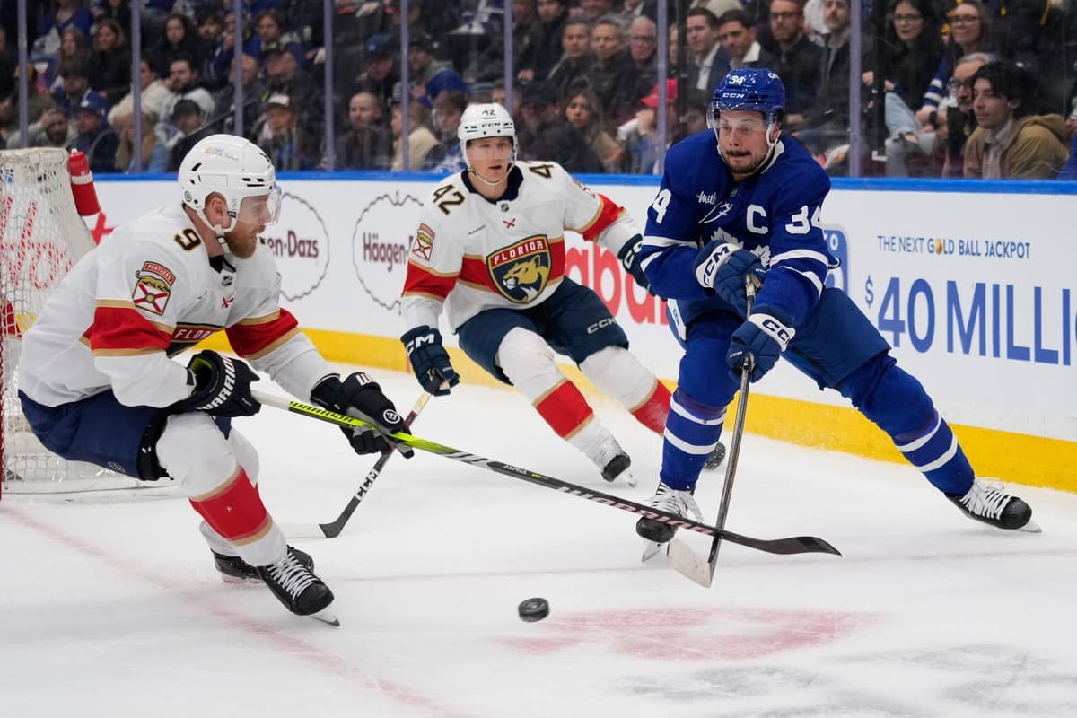Maple Leafs win biggest game of season vs. Panthers to extend division lead