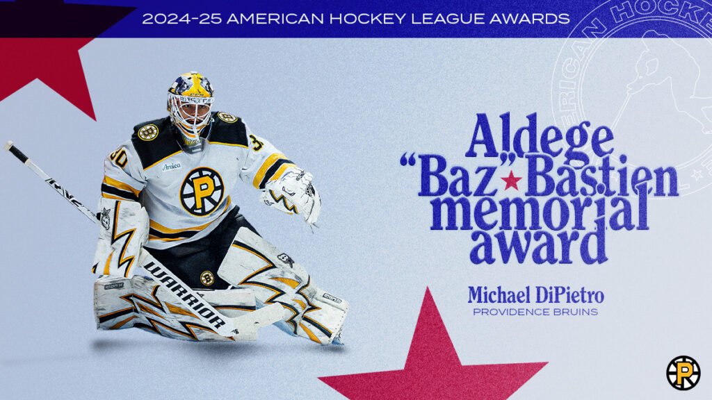 Bruins’ DiPietro voted AHL’s top goaltender for 2024-25 | TheAHL.com