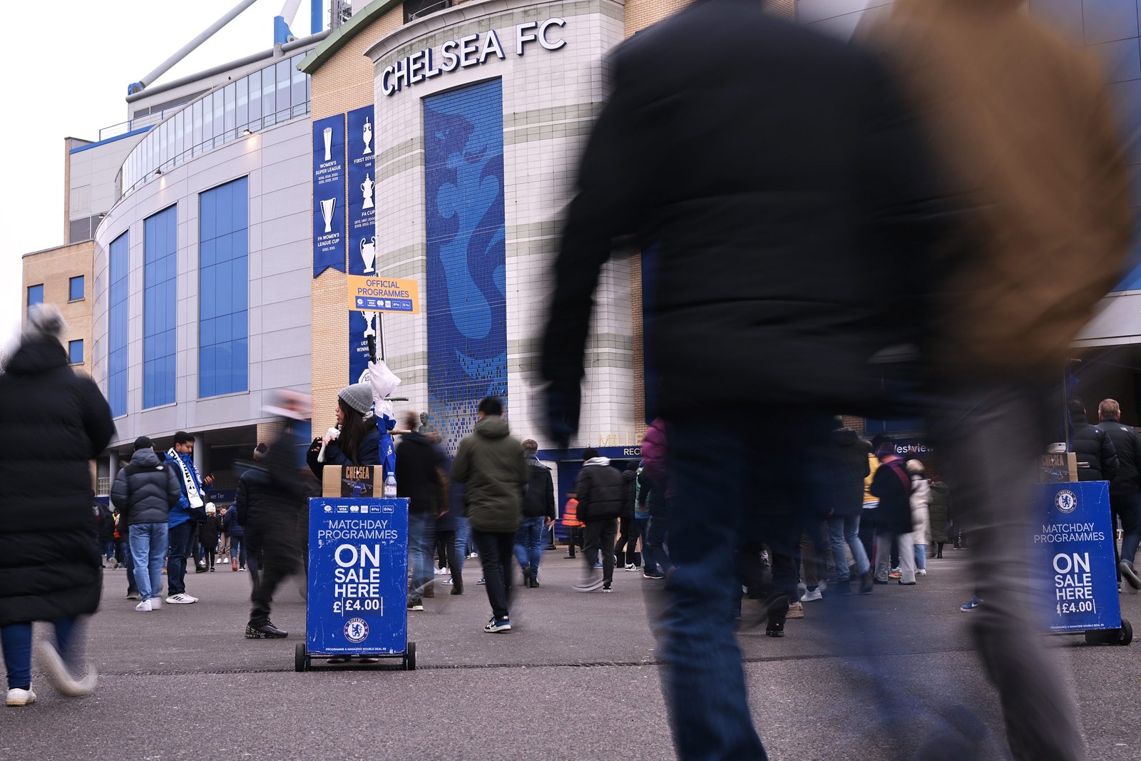 matchday programme chelsea v fulham premier league stamford bridge
