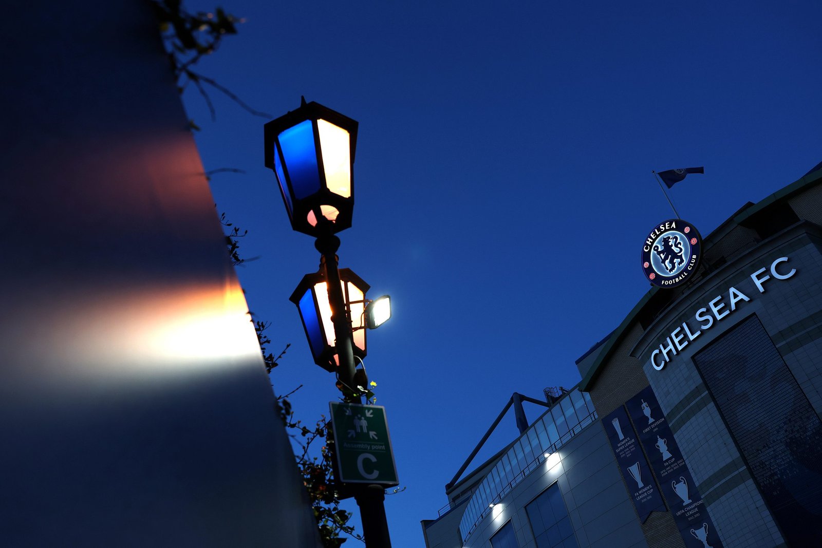 view outside stamford bridge stadium chelsea