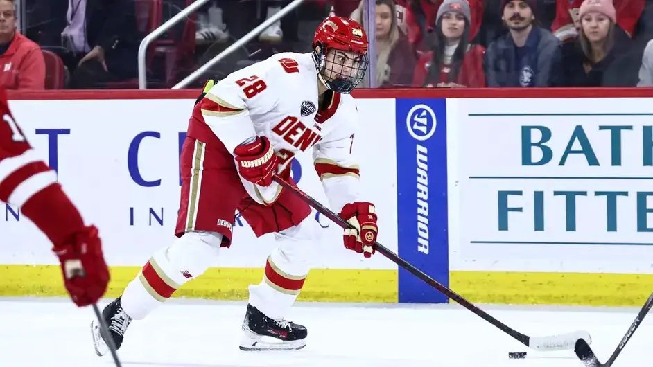 Denver sophomore blueliner, recent Wild signee Buium tabbed USCHO Player of the Year for '24-25 season - College Hockey