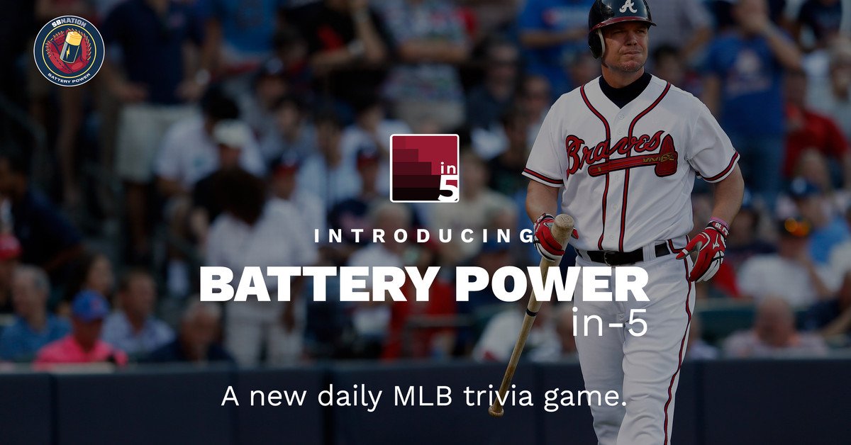 Your daily Braves trivia game, Wednesday edition