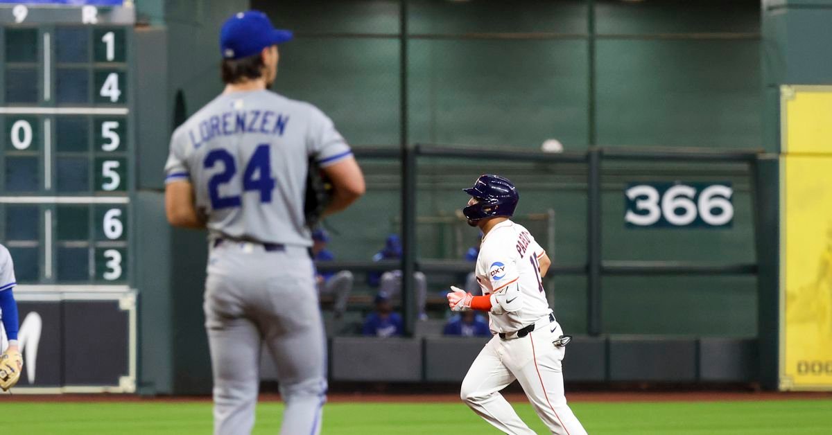 Lorenzen lashed late, lineup lumped LOB in 4-3 loss