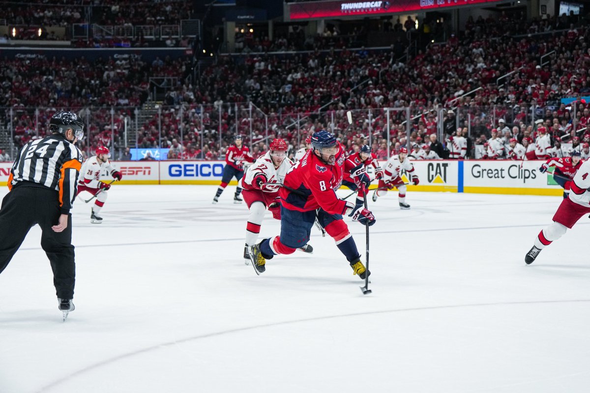 All Tied Up! Capitals Hold Off Hurricanes In 3-1 Game 2 Win, Series Even at 1-1