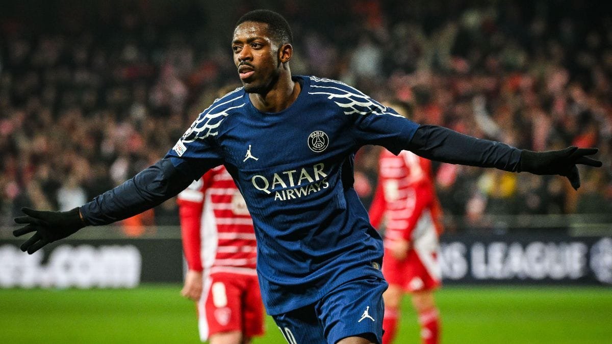 Paris Saint-Germain forward Ousmane Dembele