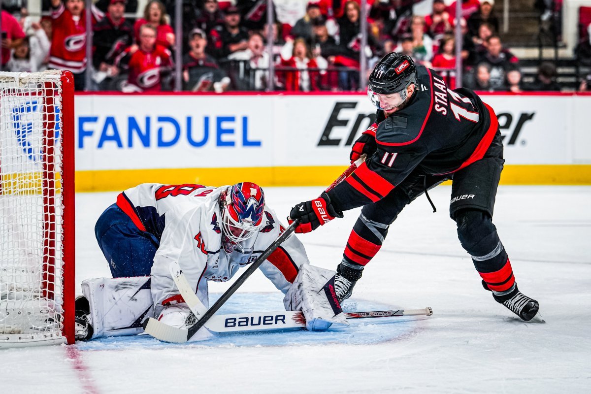 Carolina Hurricanes Overcome Washington Capitals In 5-2 Victory, Push Washington To Brink Of Elimination