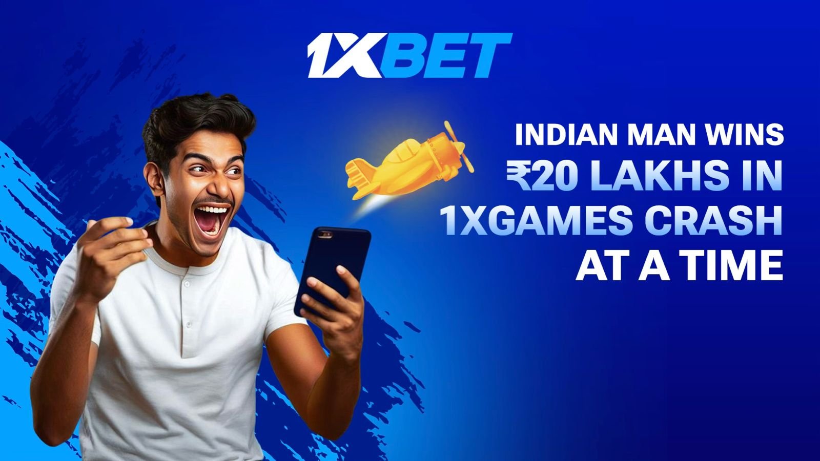 “I felt the plane would keep flying”: Indian man wins ₹20 lakhs in 1xGames Crash 1