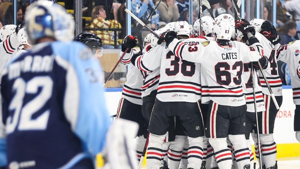 IceHogs win Game 1 as Dach strikes 12 seconds into OT | TheAHL.com