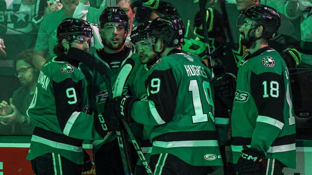 Blümel, special teams lift Stars over Canucks in Game 3 | TheAHL.com