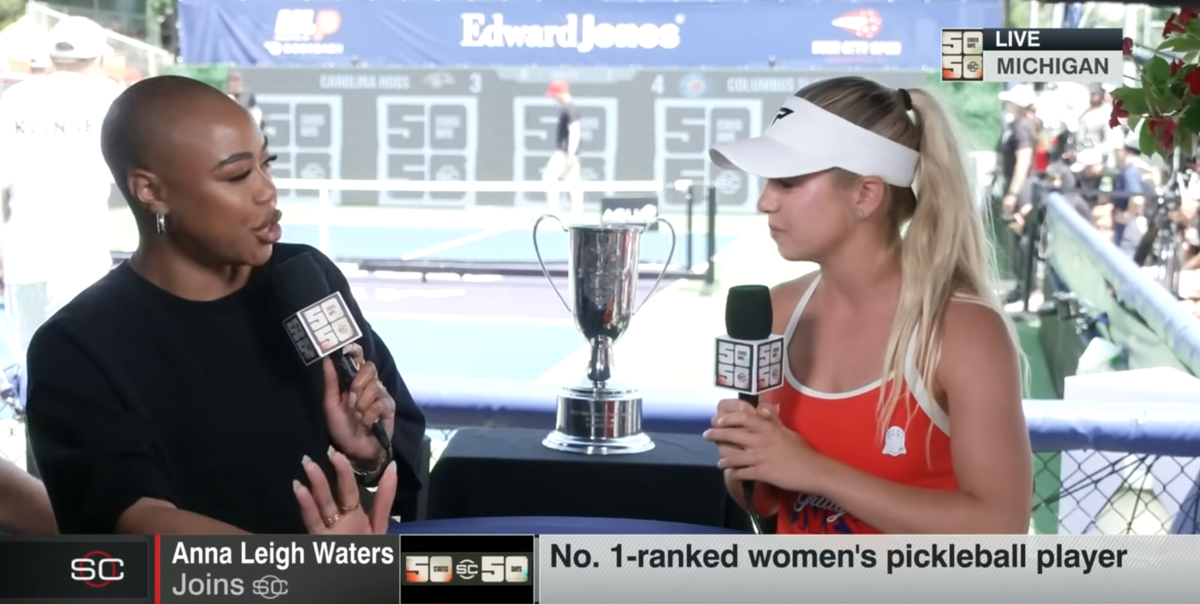 Anna Leigh Waters Gets Real on ESPN's SportsCenter