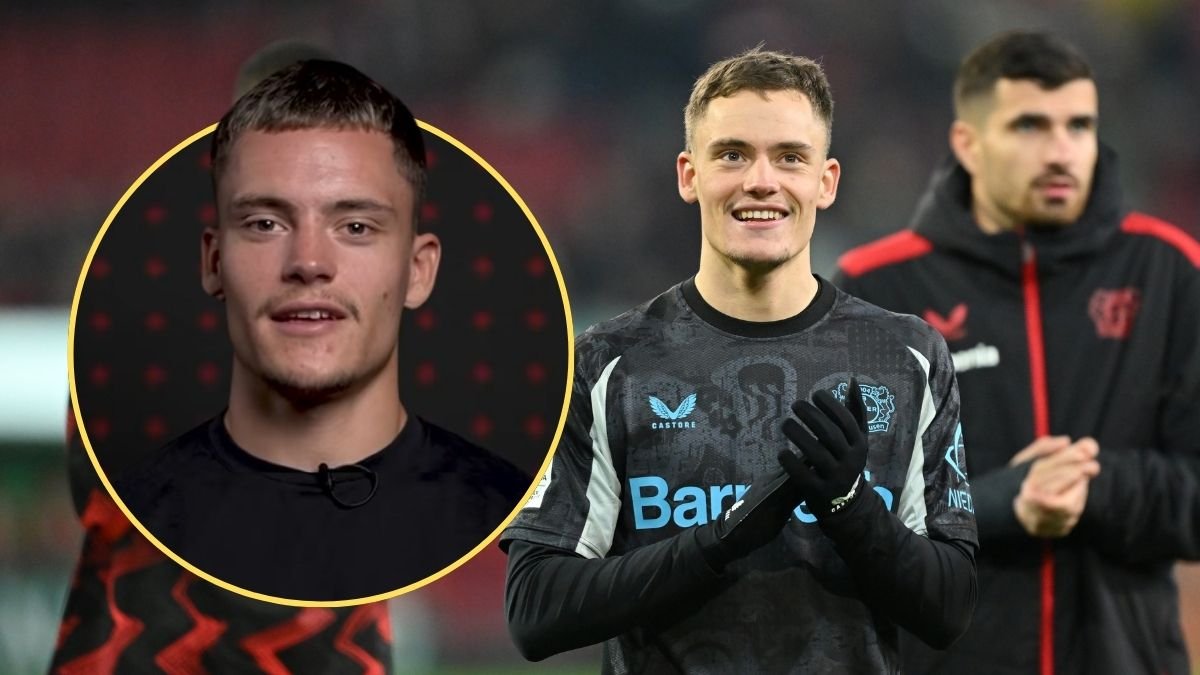 Florian Wirtz says goodbye to Leverkusen fans