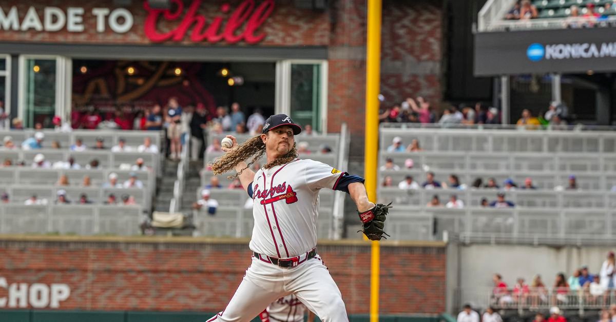 Braves waste terrific pitching performance, lose again because they can’t hit