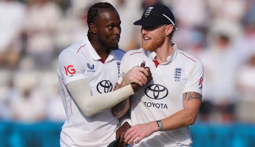 Jofra Archer and Ben Stokes