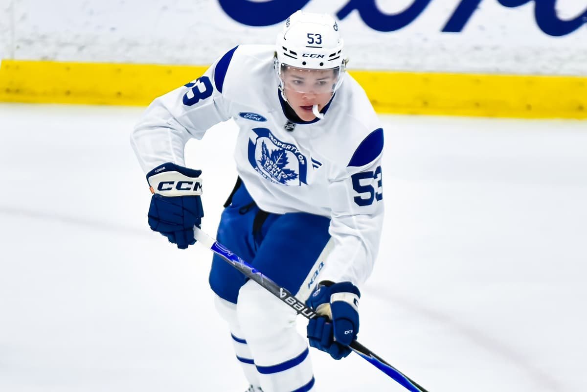 Easton Cowan, Matias Maccelli headline Maple Leafs’ roster for preseason tilt vs. Canadiens