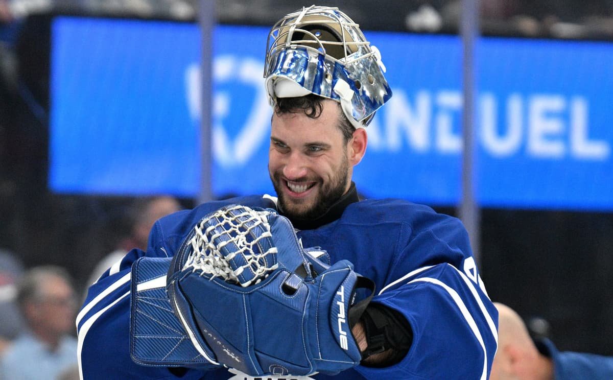 Report: Maple Leafs sign Anthony Stolarz to 4-year, $15 million extension