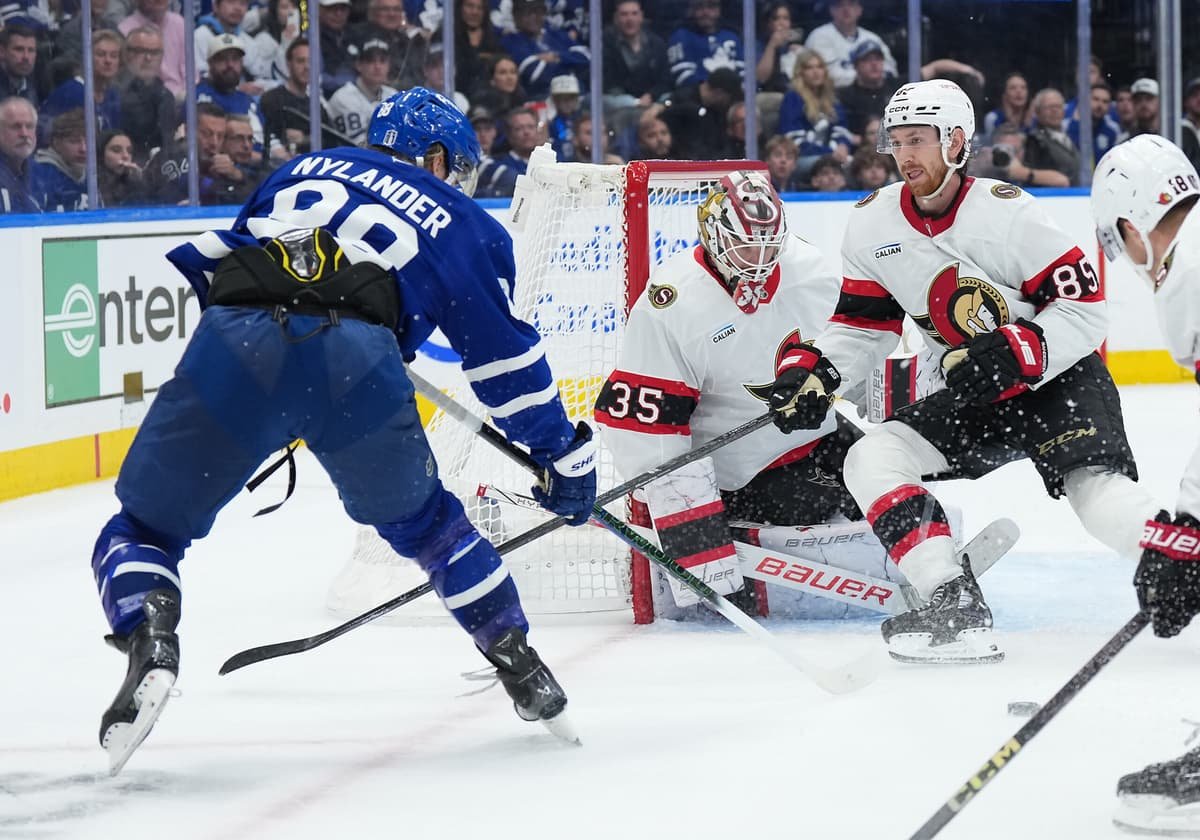 Maple Leafs fall 3-2 to Senators in overtime, B-teams prevail in preseason split