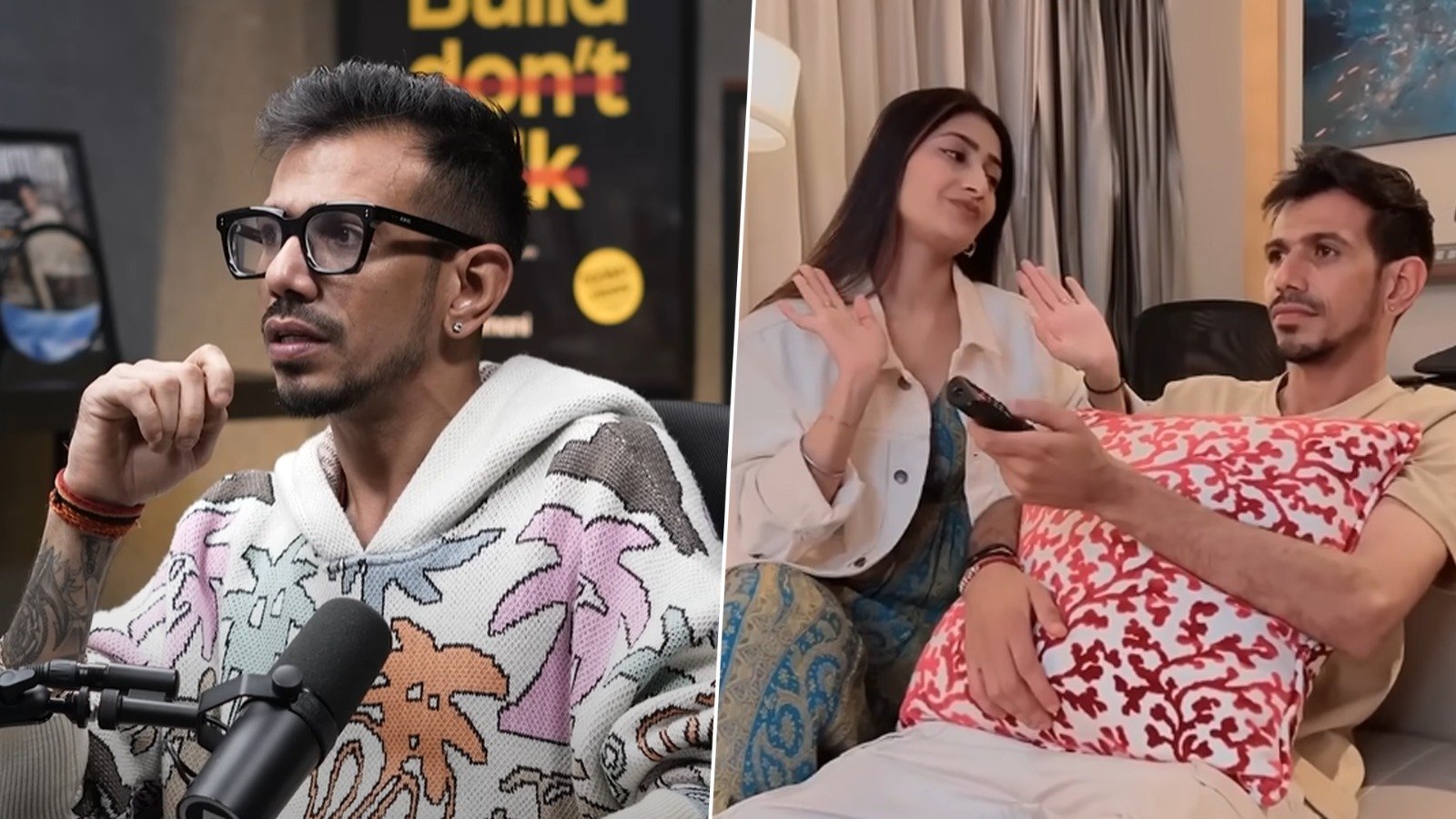Yuzi Chahal makes a massive revelation about his final talk with his ex wife