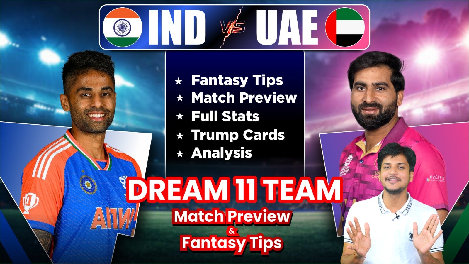 IND vs UAE Dream11