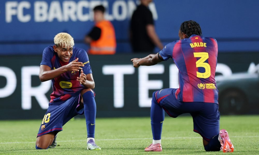 Lamine Yamal, Alejandro Balde, FC Barcelona players