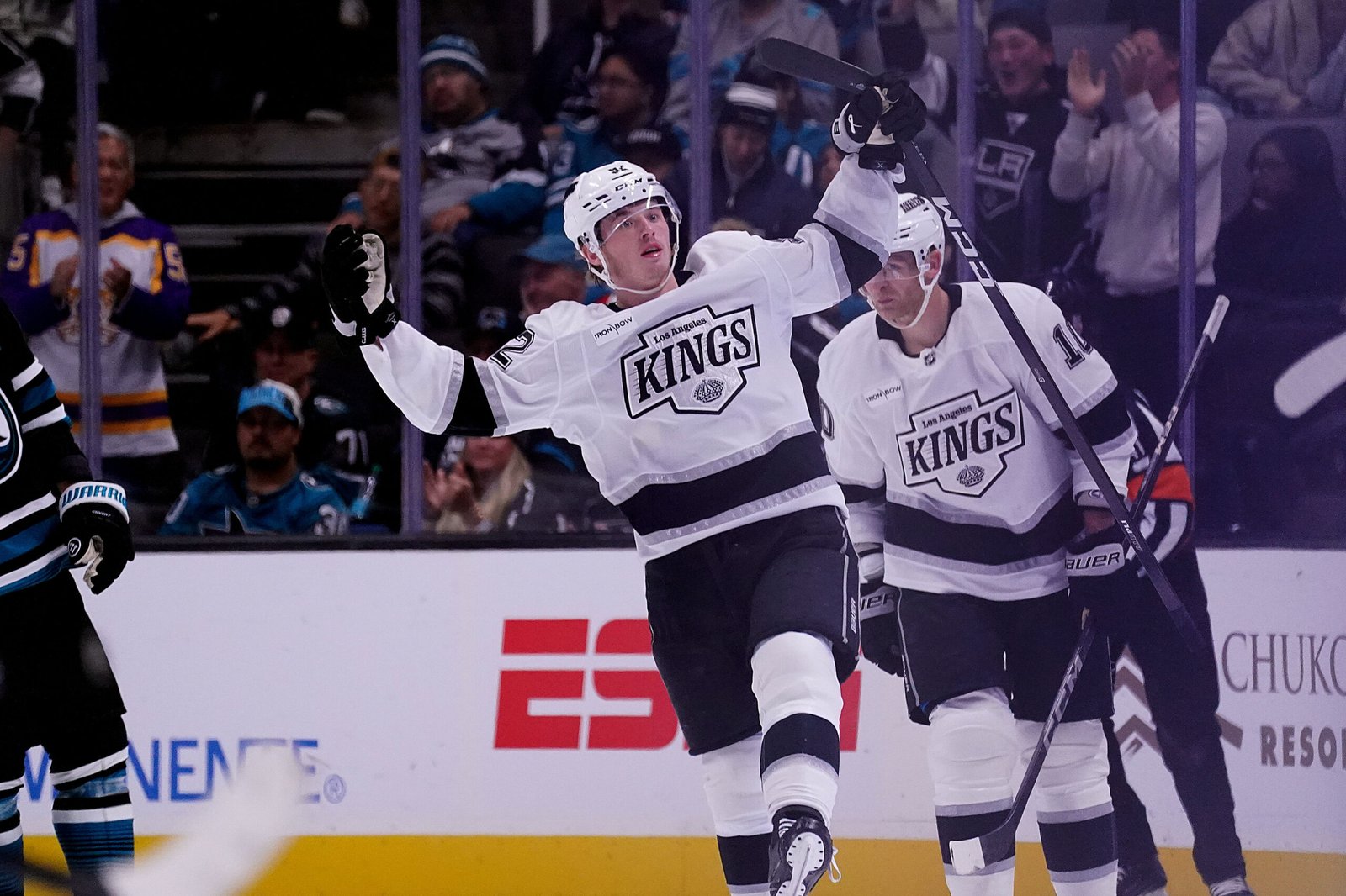 Kings Overcome Sharks' Comeback and Shooting Barrage for Narrow Win - The Hockey Writers - Los Angeles Kings