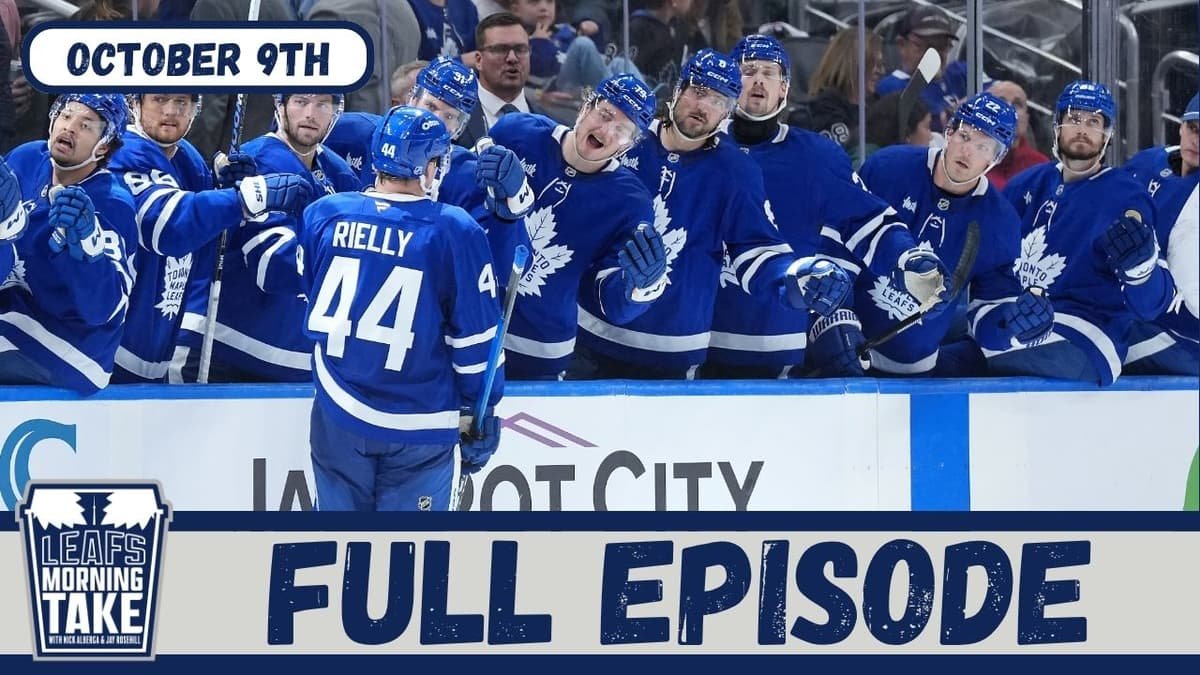 Luke Fox Raves About Morgan Rielly’s Performance in the Leafs’ Season Opener: Leafs Morning Take