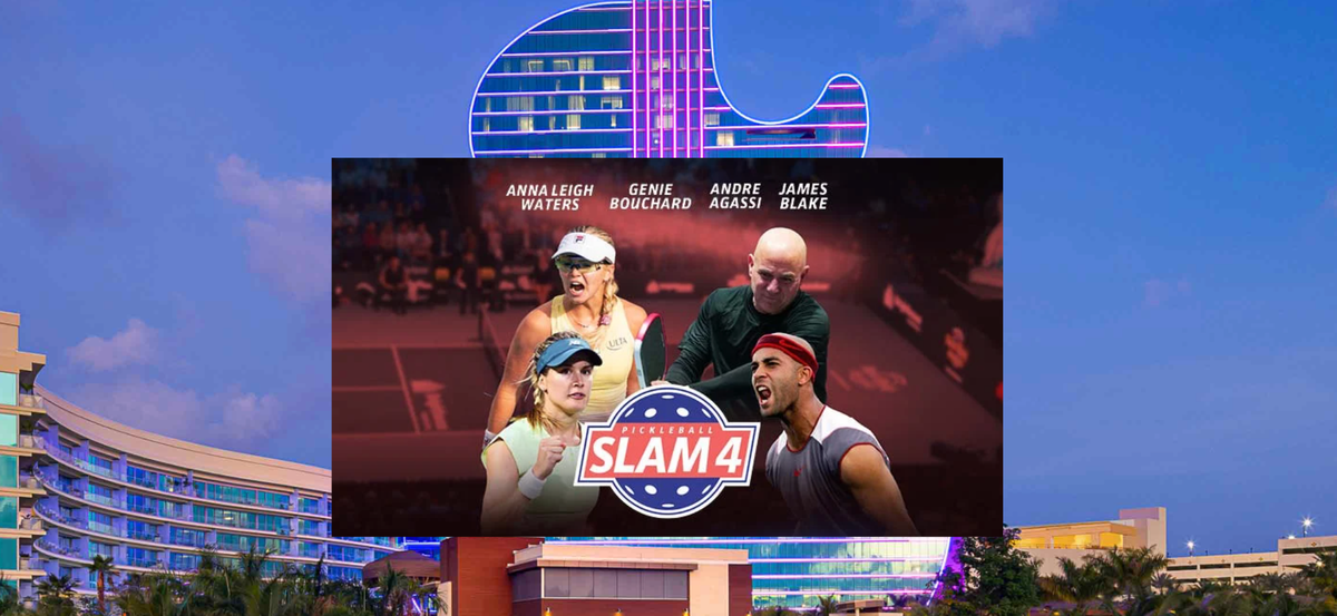 It's Waters vs. Agassi in a Las Vegas Pickleball 'Battle of the Sexes'