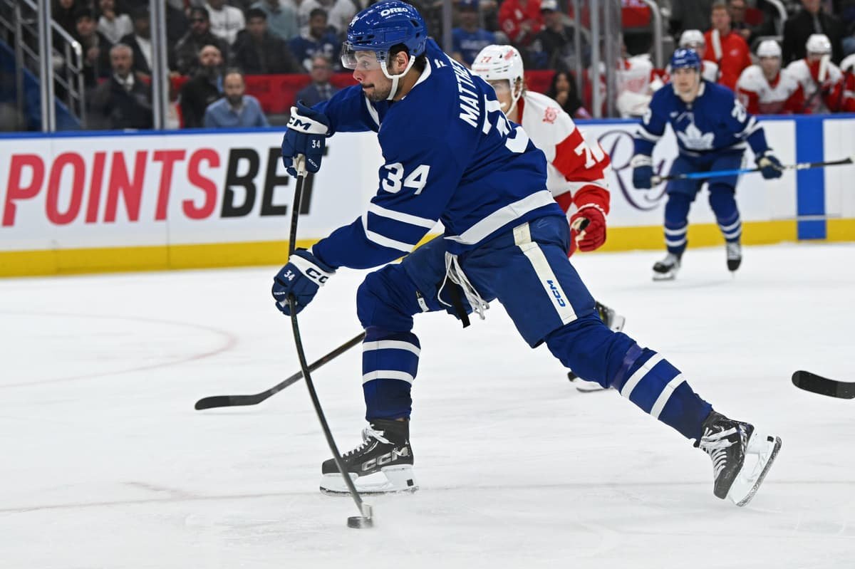 Scenes from Leafs’ practice: Auston Matthews receives maintenance day, Calle Jarnkrok used as placeholder